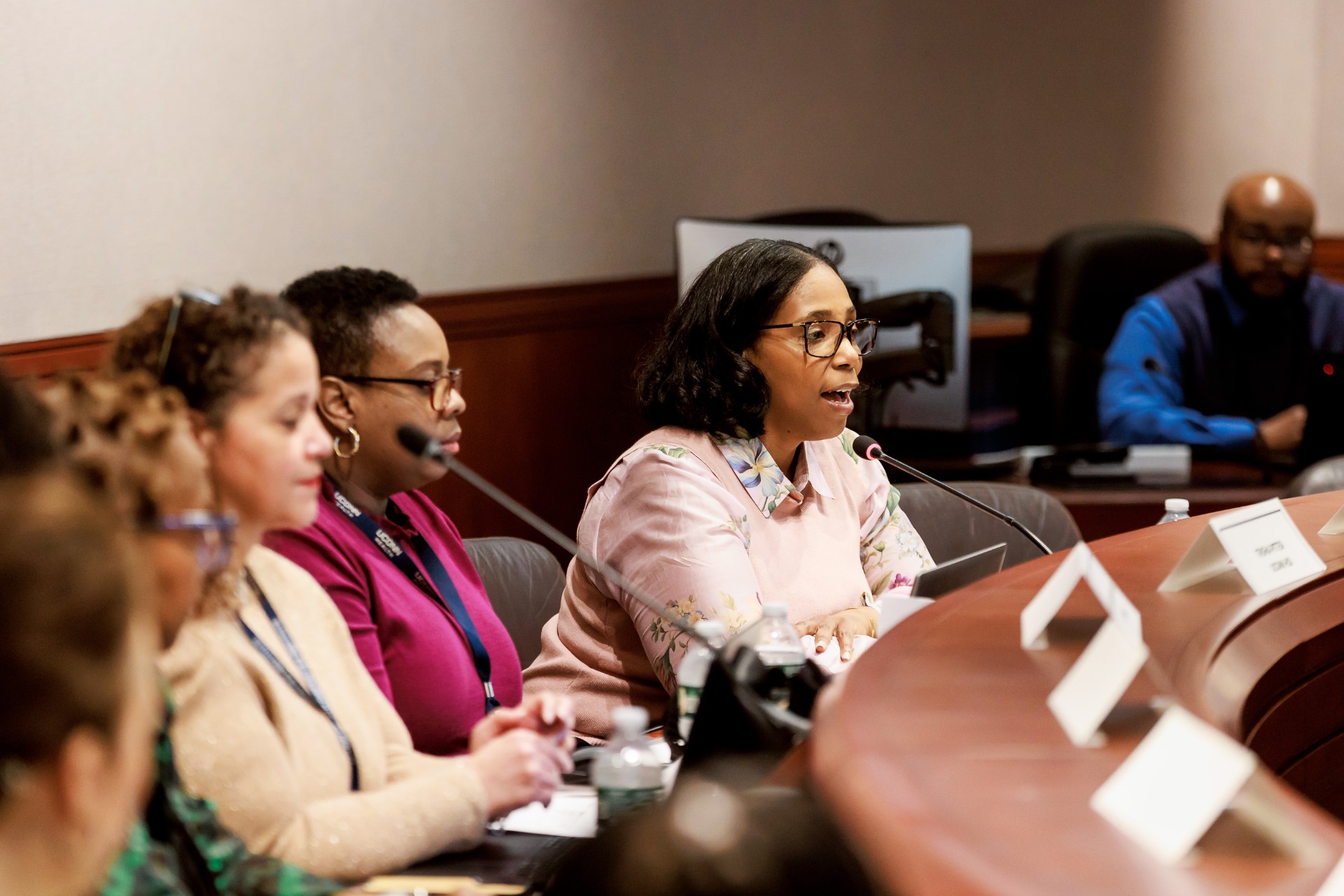 The UConn Health Disparities Institute at the State Capitol on April 1, 2026 participating in a menopause equity roundtable (Photo by HDI).