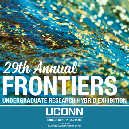 29th Annual Frontiers Undergraduate Research Symposium logo