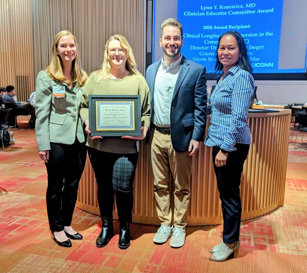 Director Dr. Jaclyn Olsen Jaeger and Course Administrators Nicole Szwelicki and Rasy Mar