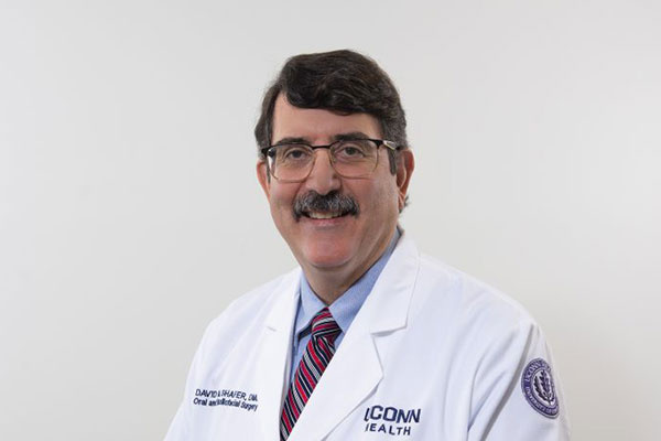 Dr. David Shafer studio portrait white coat