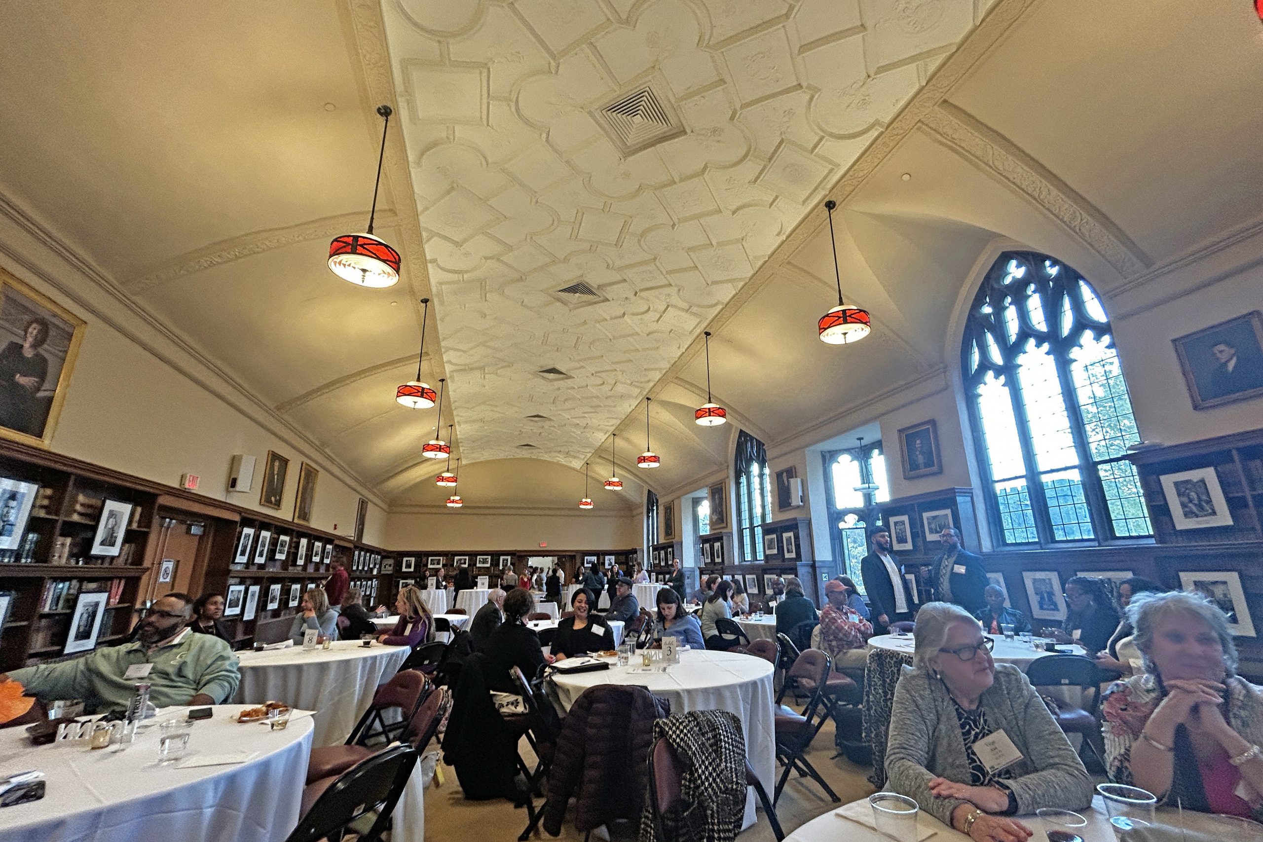 Awards Reception, held in the UConn School of Law Stuart F. Smith Reading Room.