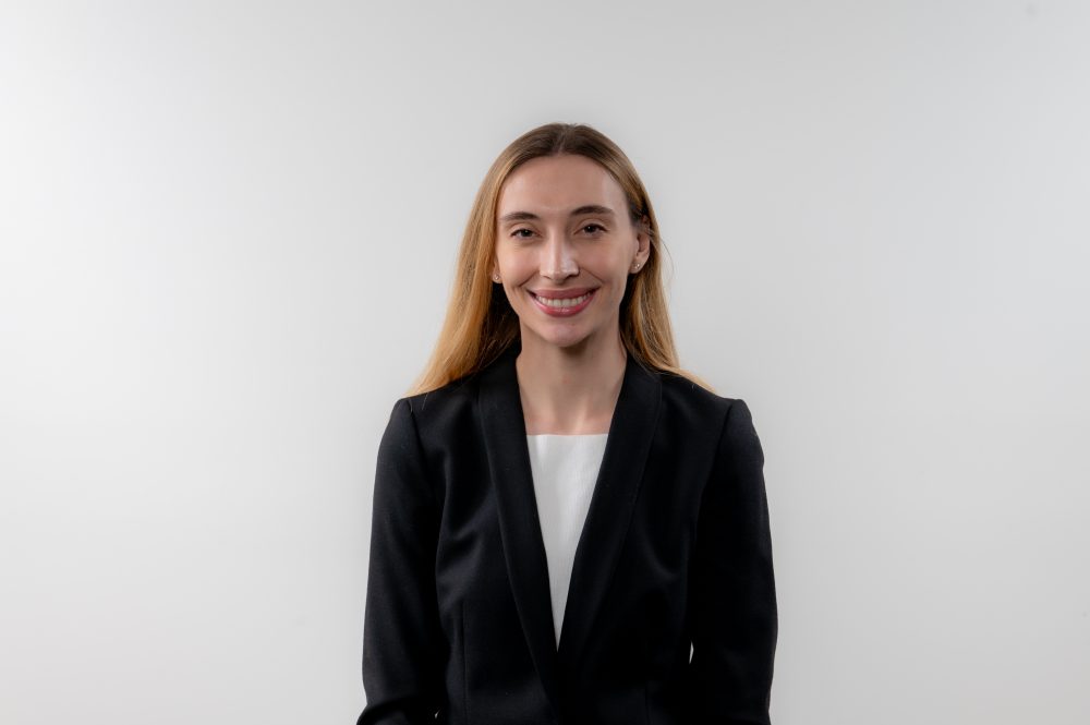 Madeleine Tessier-Kay, MPH is the UConn School of Medicine's student speaker for the Class of 2026 Commencement. (Tina Encarnacion/UConn Health photo)