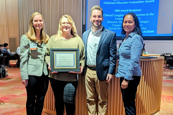 Director Dr. Jaclyn Olsen Jaeger and Course Administrators Nicole Szwelicki and Rasy Mar