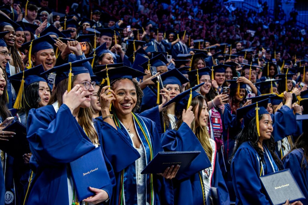 Students at 2026 CAHNR Commencement