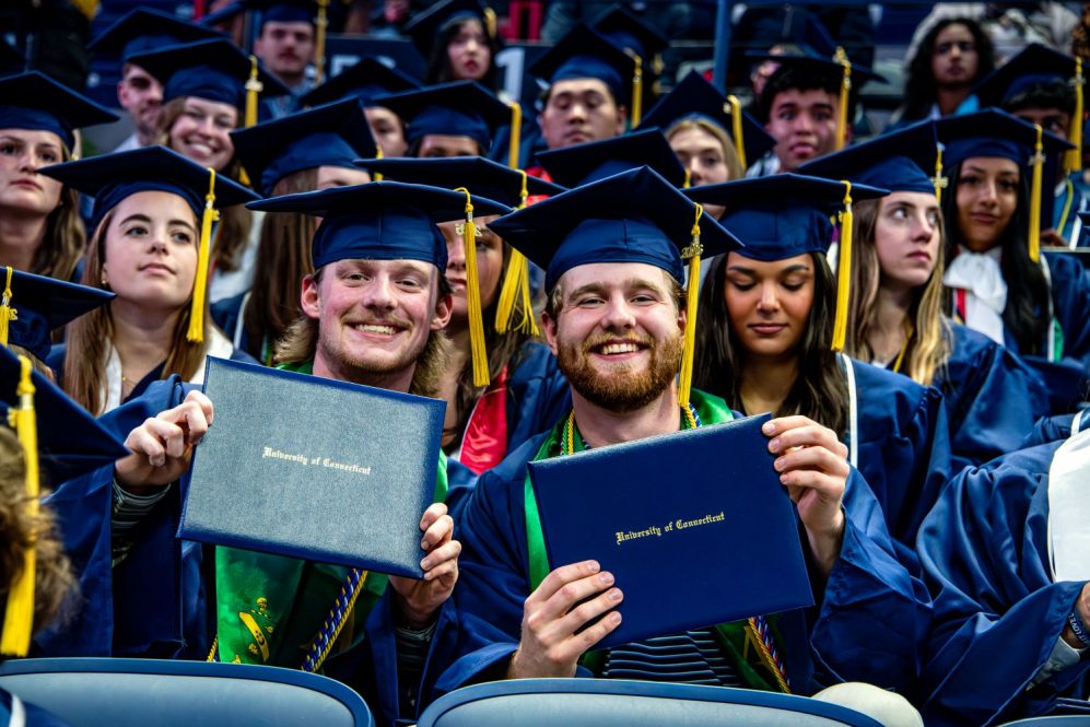 Students at 2026 CAHNR Commencement