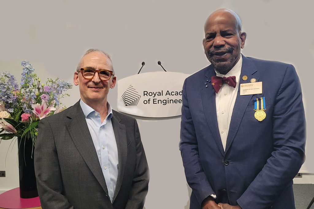 Dr. Cato T. Laurencin and Sir John Lazar