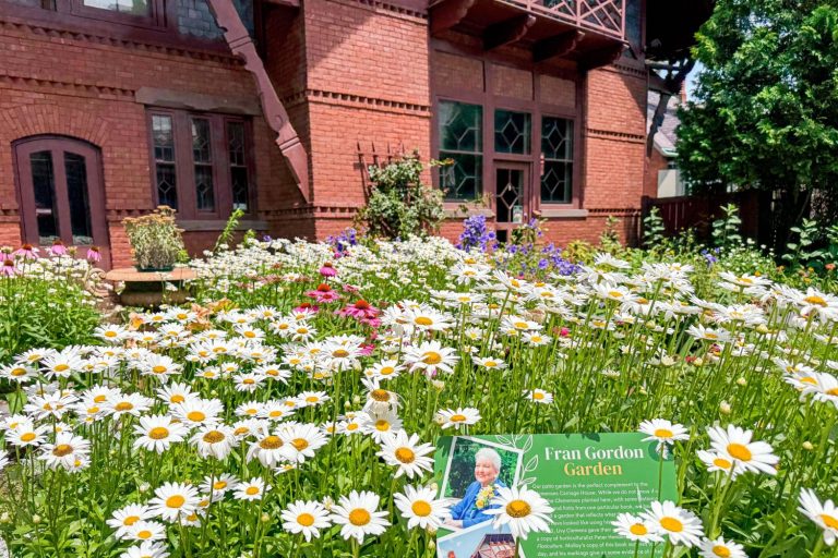The Fran Gordon Garden at the Mark Twain House