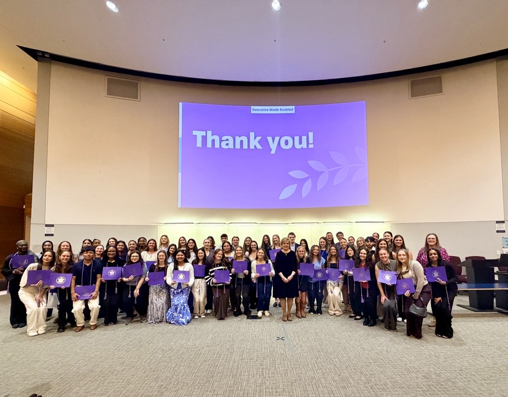 UConn Nursing’s Sigma Theta Tau Mu Chapter 2026 inductees' group photo.