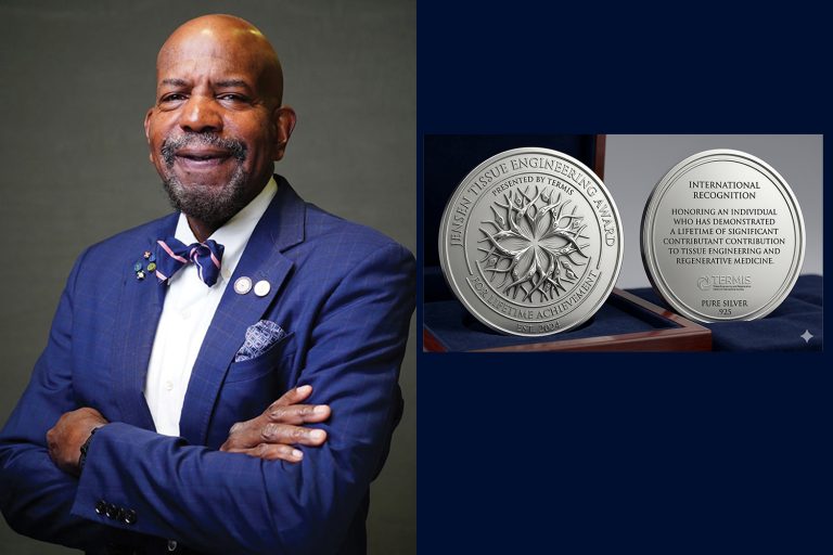 Professor Sir Cato T. Laurencin, winner of the 2026 Jensen Tissue Engineering Award