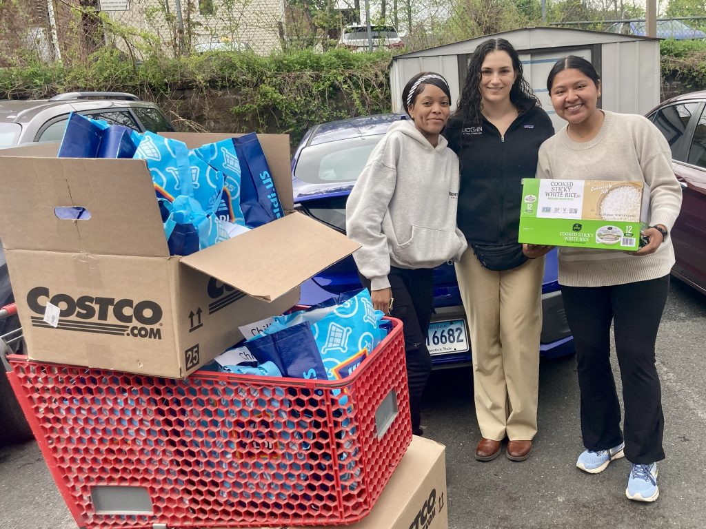 Food distribution by Women's Health Interest Group