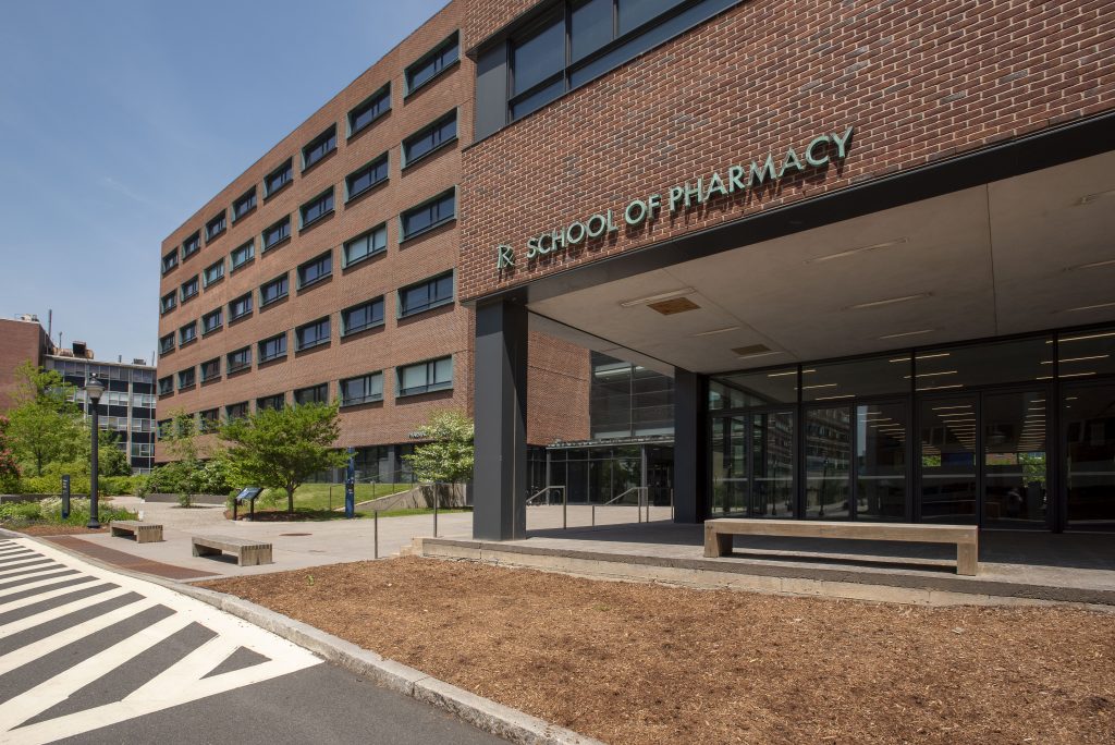 exterior of the pharmacy building