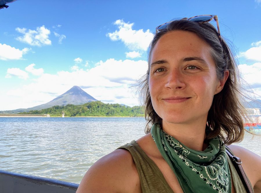 Caitlin Elsaesser, associate professor in the School of Social Work