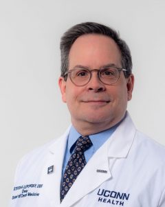 Dr. Steven Lepowsky studio portrait white coat