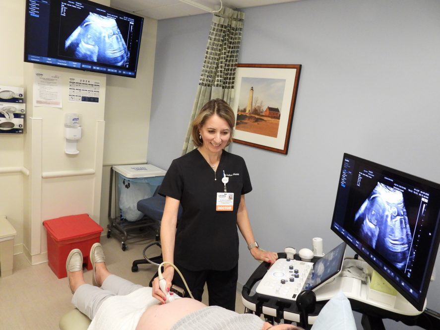 Maternal-fetal medicine expert Dr. Andrea Shields is principal investigator for a clinical trial at UConn School of Medicine.