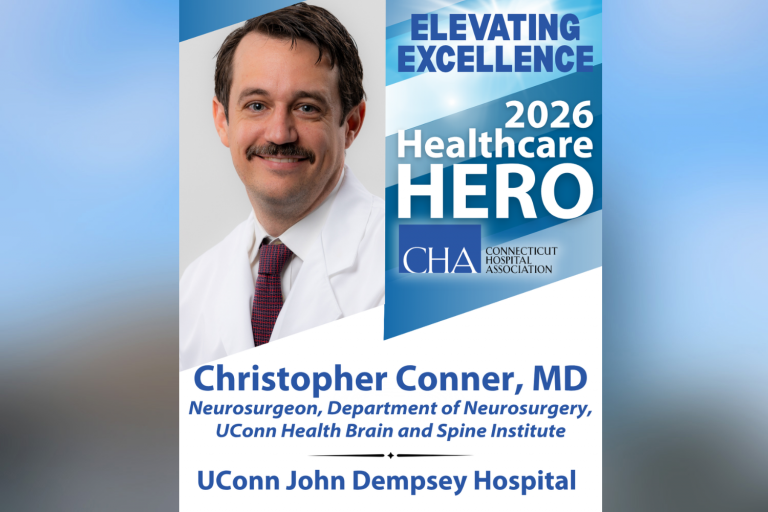 Headshot of Dr. Conner as Healthcare Hero