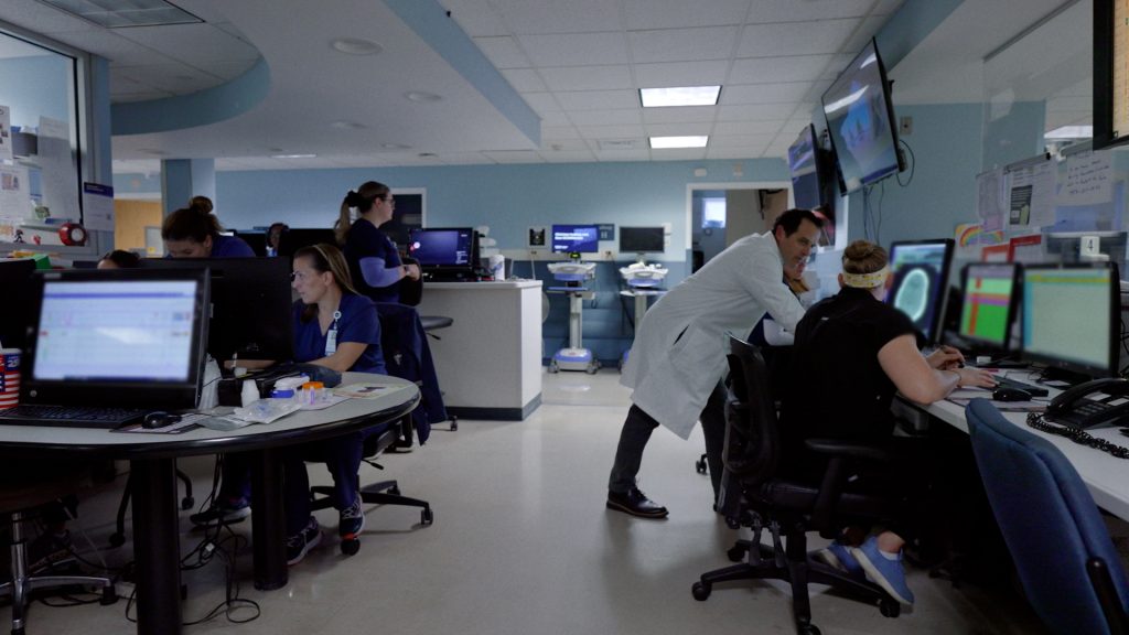 The emergency department at UConn Health Waterbury Hospital. (Ethan Giorgetti/UConn Health)