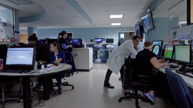 The emergency department at UConn Health Waterbury Hospital. (Ethan Giorgetti/UConn Health)