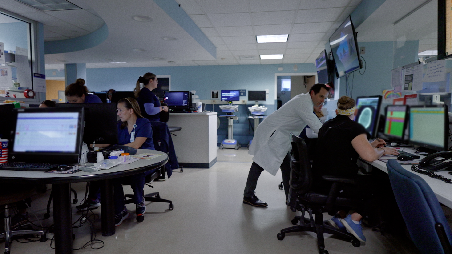The emergency department at UConn Health Waterbury Hospital. (Ethan Giorgetti/UConn Health)