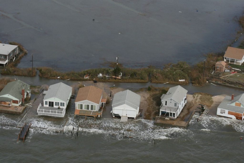 Photographs taken by the Connecticut National Guard on Tuesday, October 30, 2012, during an aerial assessment of damage caused along the Connecticut shoreline by Hurricane Sandy