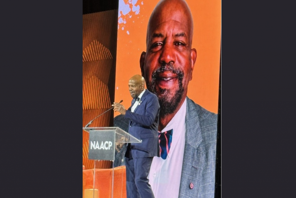 Dr. Cato T. Laurencin of UConn this July 2026 at at the 117th NAACP National Convention in Chicago.