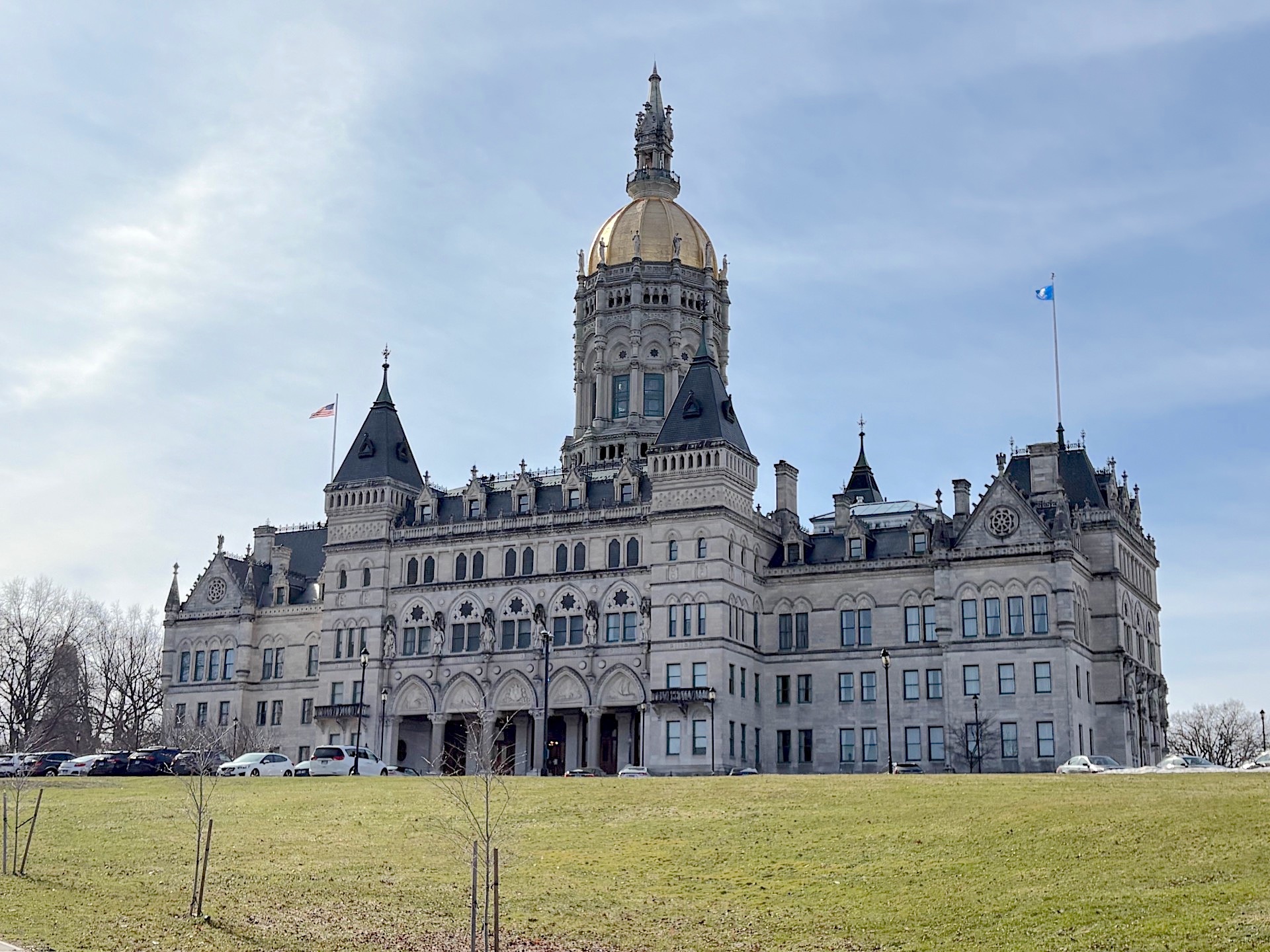 Connecticut State Capitol building in Hartford, Connecticut.