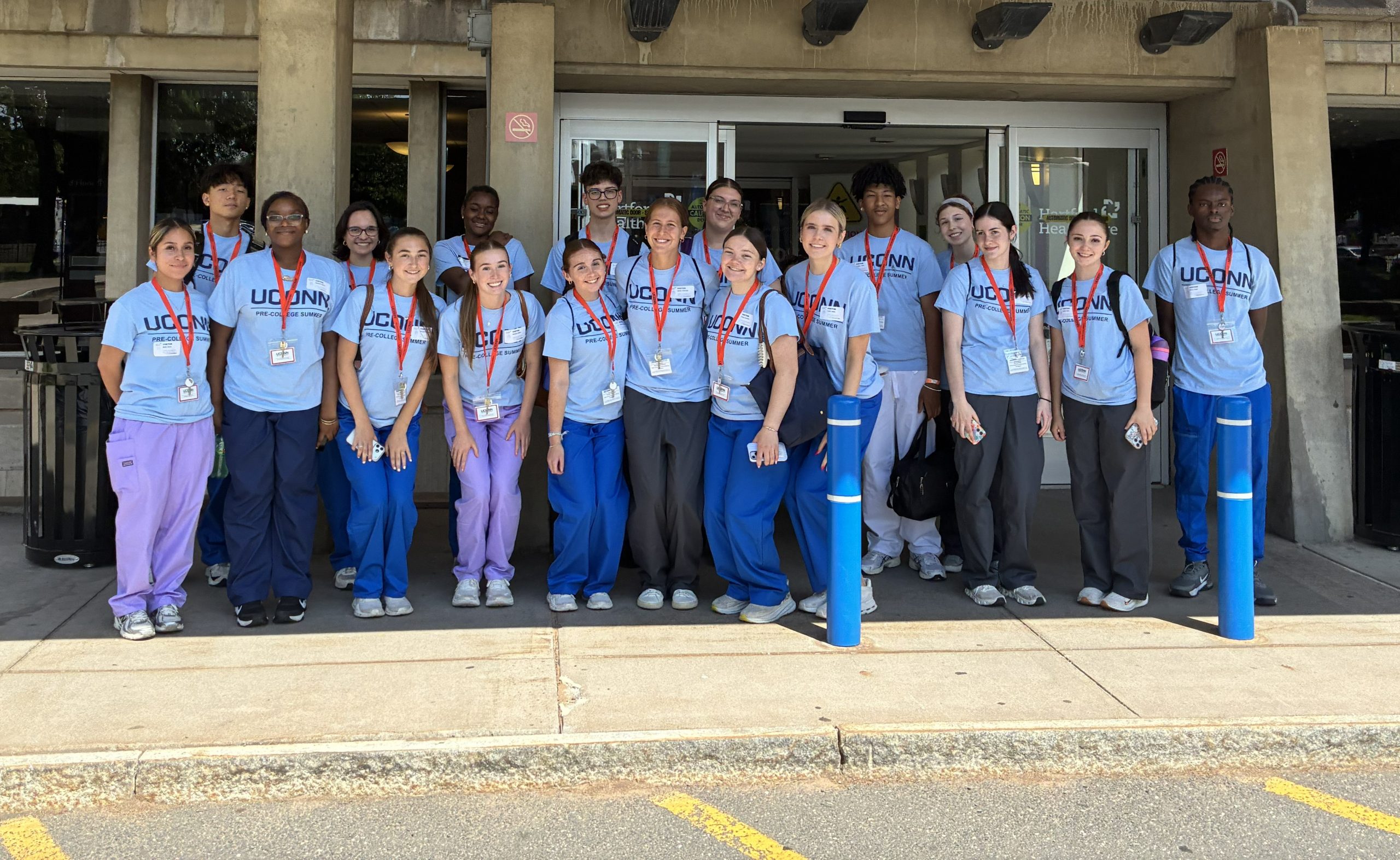 UConn Nursing EINP summer program students 2026