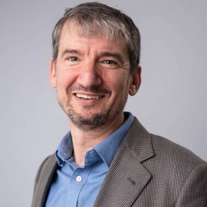 A portrait photograph of Professor Nick Lurie.