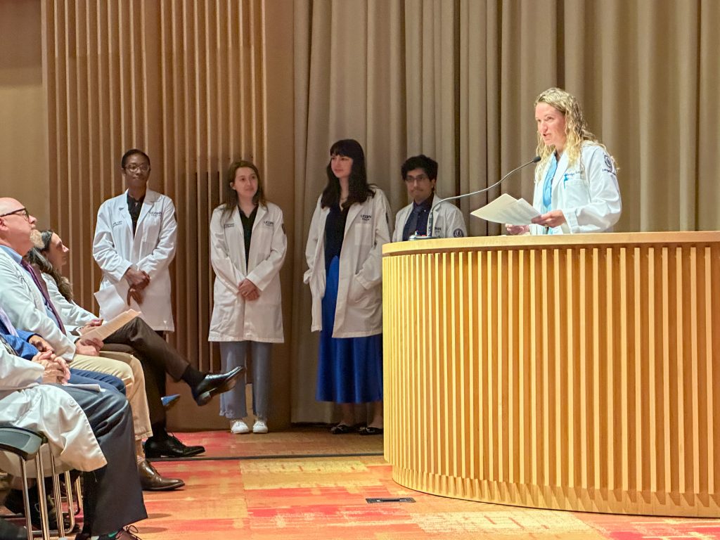Dr. Katz at SOM White Coat 2026