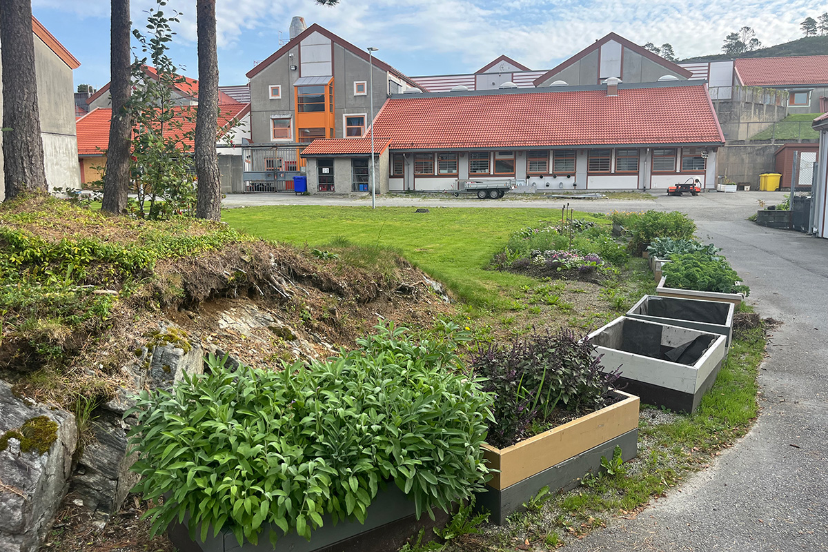 Exterior of a prison in Norway