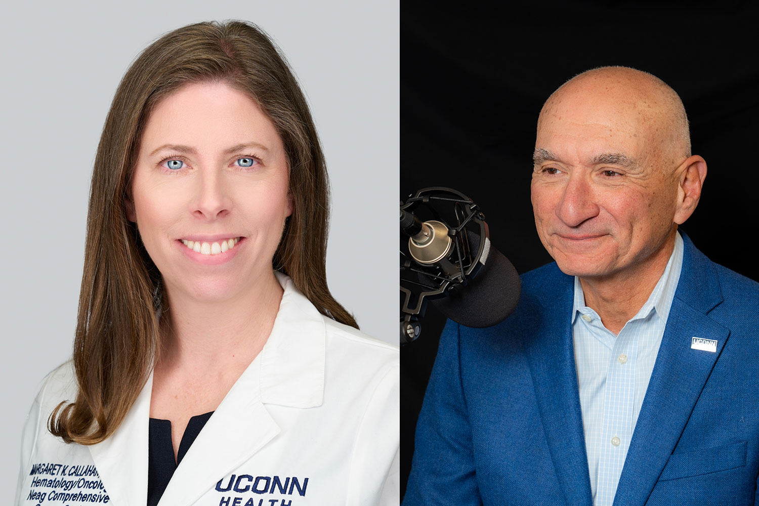 collage Drs. Magaret Callahan and Anthony Alessi