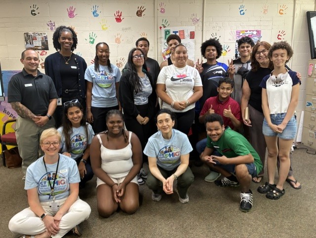 CT AHEC/PHIG teaching team and teens