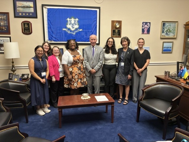 CT AHEC leaders with Congressman Joe Courtney. 