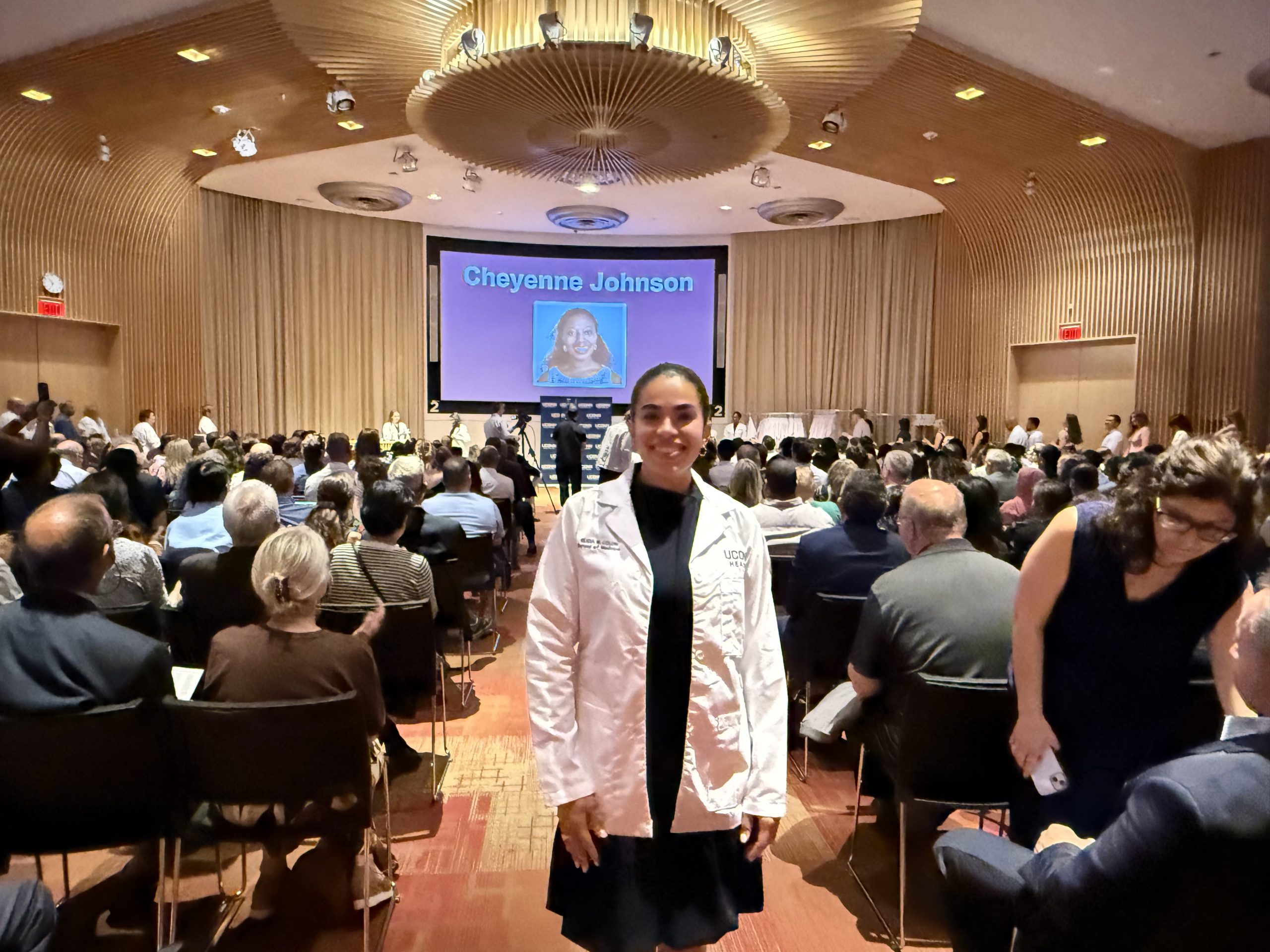 2026 UConn School of Medicine White Coat (Photo by Lauren Woods)