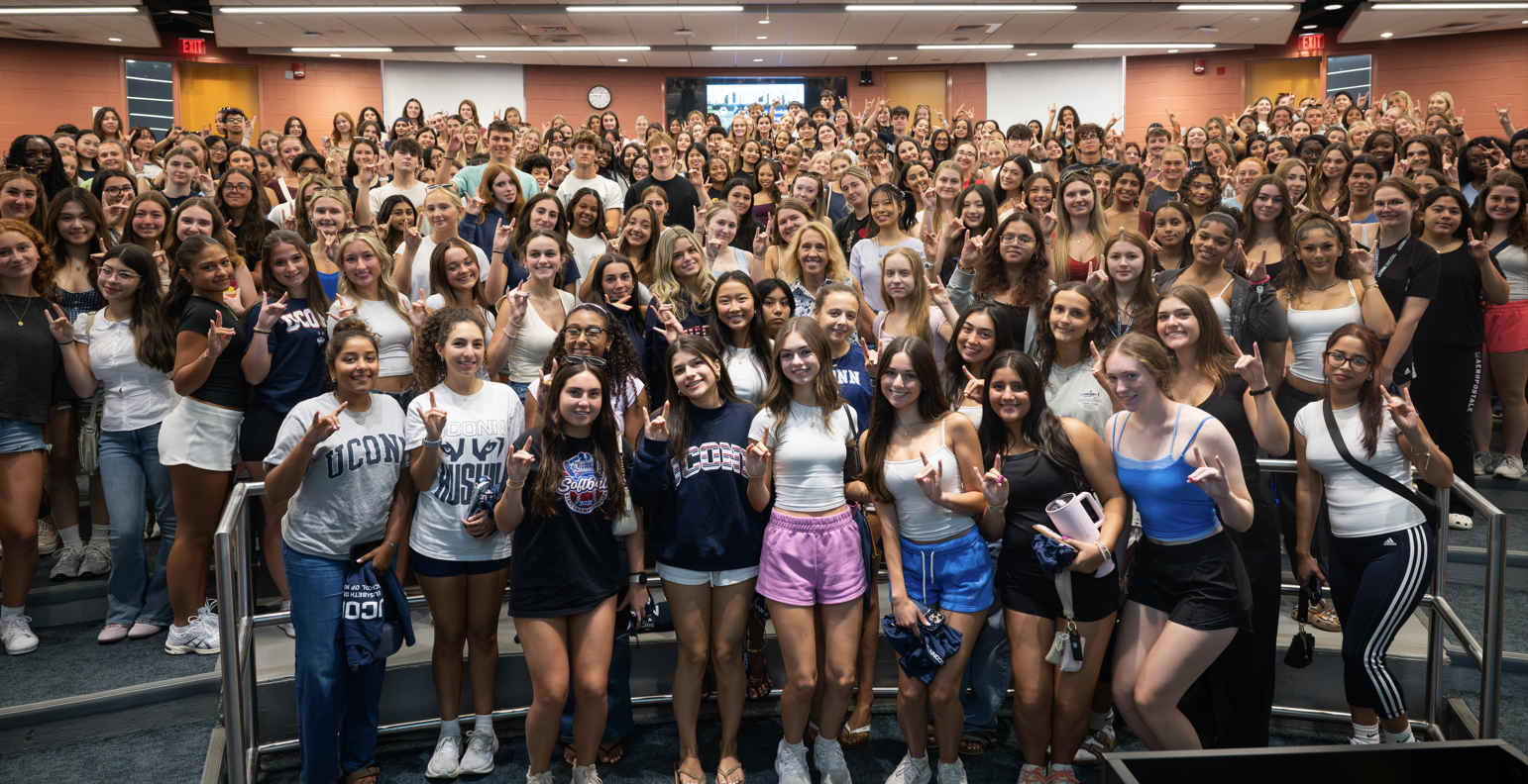UConn Nursing class of 2030 at WOW weekend