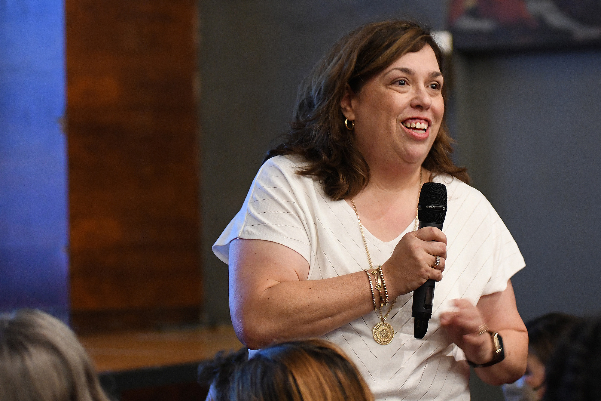 Patricia Carlson, assistant research professor, Social Work.