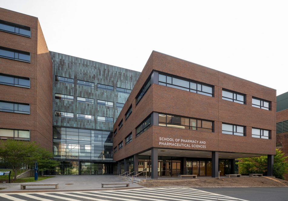 Exterior of pharmacy building