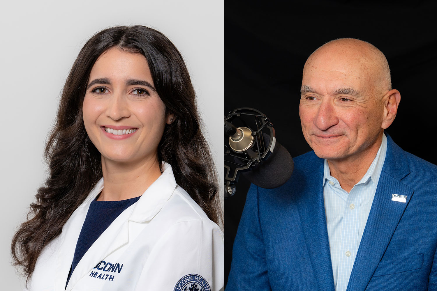 collage Drs. Cristina Viguera and Anthony Alessi