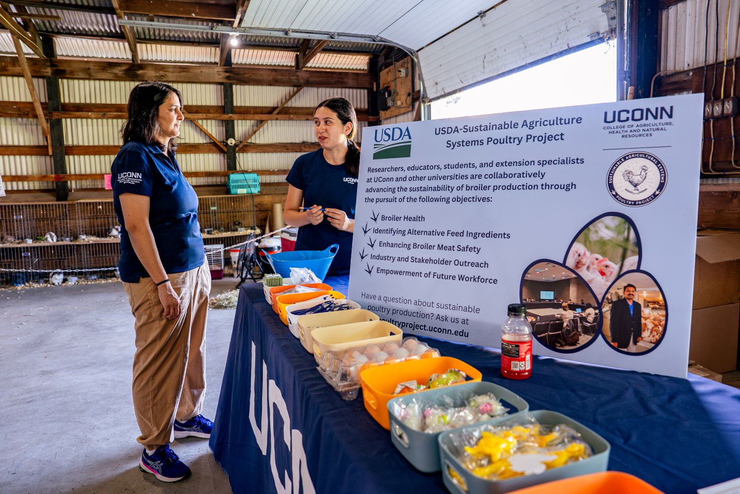 Indu Upadhyaya at the 2026 Tolland Country 4-H Fair
