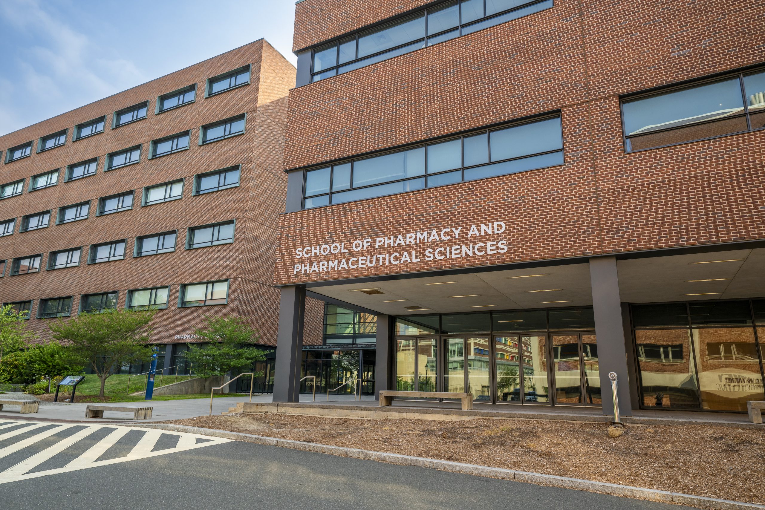 Exterior of brown Building