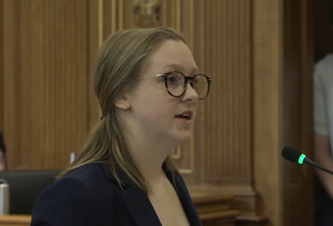Catherine Cheek at court