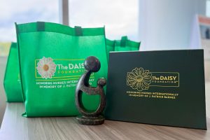DAISY Award and DAISY Foundation bag and certificate holder