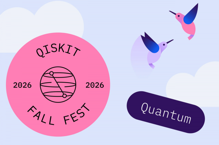 The graphic for Qiskit Fall Fest.
